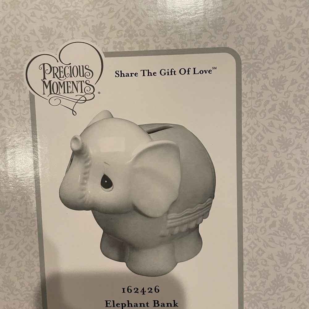 Precious moment piggy bank